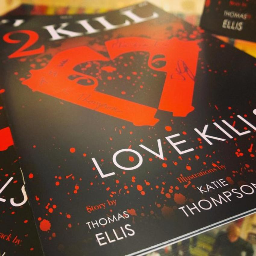 2Kill Comics return to Scifi Wales for the launch of issue 2
