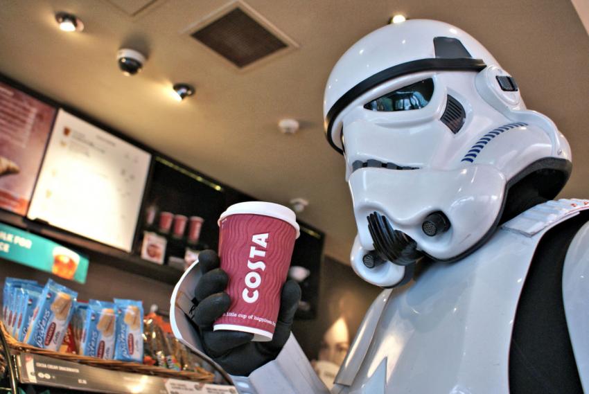 Costa Cofee, Cosplay and Comic Con!