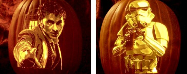 Sci-Fi Pumpkin